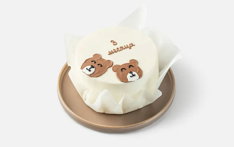 Набор Бенто-торт с капкейками «Мишкина семейка»