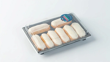 Набор ванильных эклеров, 8 шт