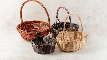 Набор «Шоколадно-чайный» в корзине