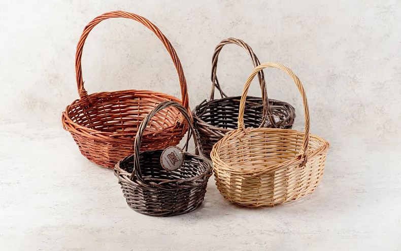 Набор «Шоколадно-чайный» в корзине