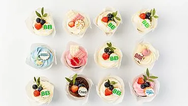 Капкейки с индивидуальным дизайном, 12 шт