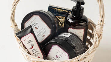 Набор «Для ухода» малый в корзине