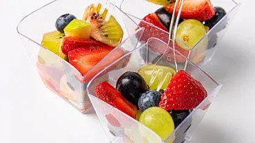 Фруктовый салат в стаканчиках, 9 шт