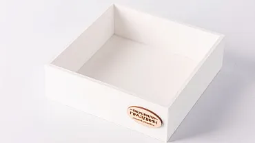 Бокс мини подарочный белый