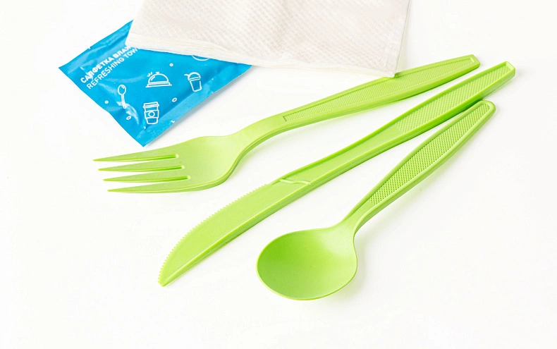 Набор столовых приборов биоразлагаемых, для 3х персон