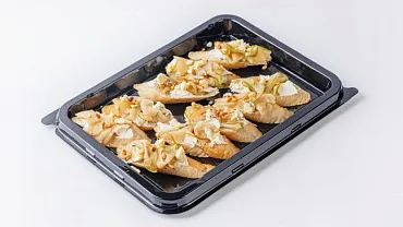 Брускетта с грушей и горгонзолой, 10 шт