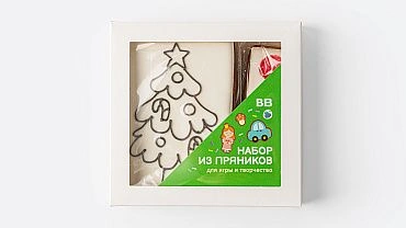 Набор из пряников для раскрашивания «Вкусная Акварель»