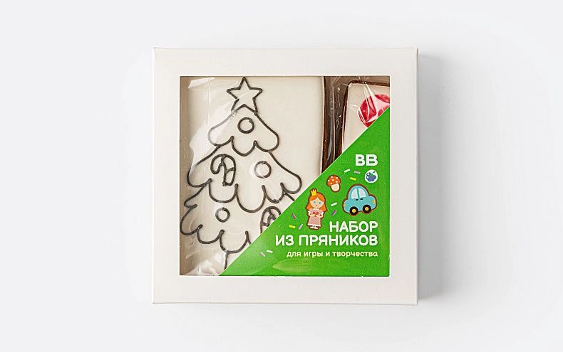 Набор из пряников для раскрашивания «Вкусная Акварель»