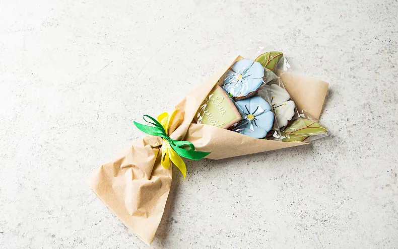 Пряники имбирные с индивидуальным дизайном, 12 шт