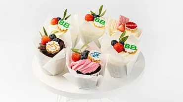 Капкейки с индивидуальным дизайном, 12 шт