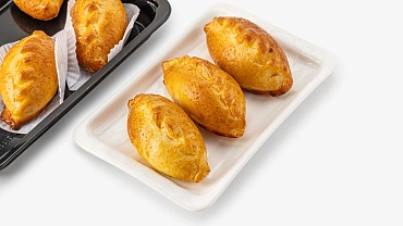 Пирожки с картошкой и грибами, 6 шт
