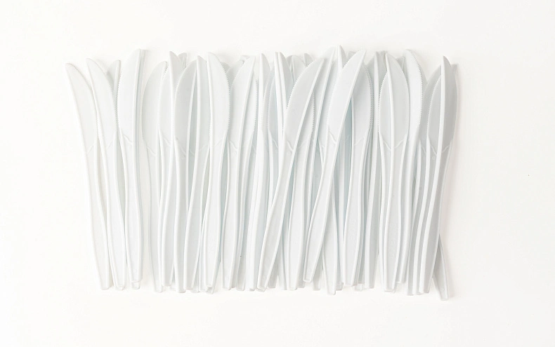 Набор ножей из кукурузного крахмала 18 см, 50 шт