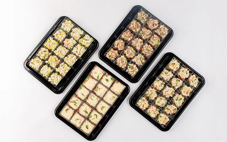 Сет популярных салатов, 4 шт