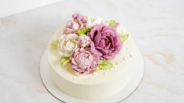 Торт «Нежный букет»