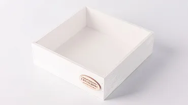 Бокс мини подарочный белый