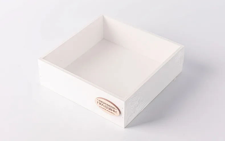 Бокс мини подарочный белый