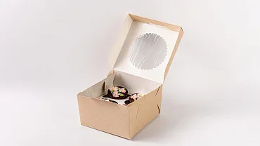 Десерт «Цветы в горшочке», 4 шт