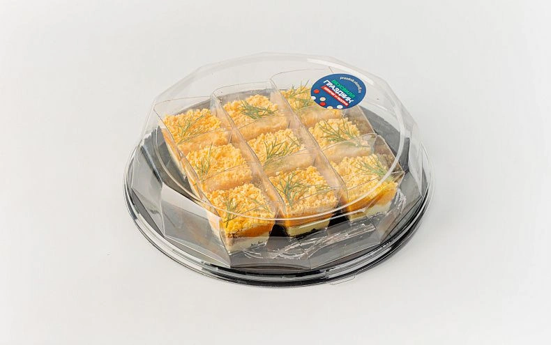 Салат «Мимоза» с тунцом в стаканчиках, 9шт