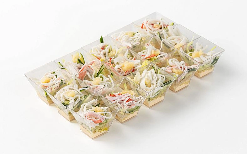 Салат «Крабовый» с икрой сельди, 15 шт