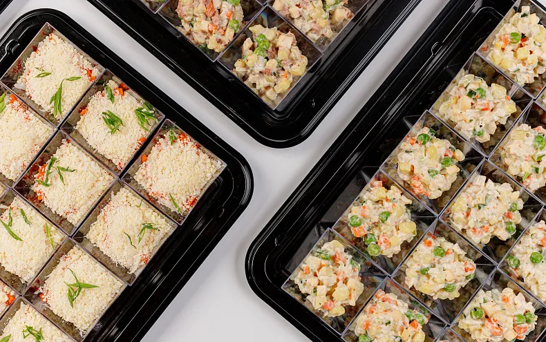 Сет популярных салатов, 4 шт