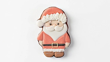 Пряник имбирный новогодний расписной, 1 шт.