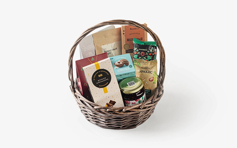 Набор «Хиты Вкусвилл» в корзине