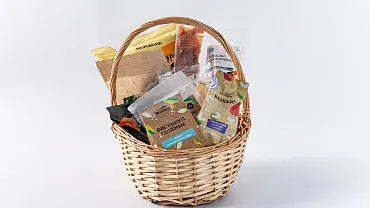 Набор «К пиву» в корзине