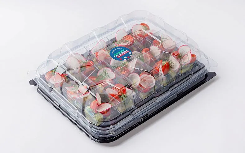 Салат «Овощной» фуршетные стаканчики, 15 шт