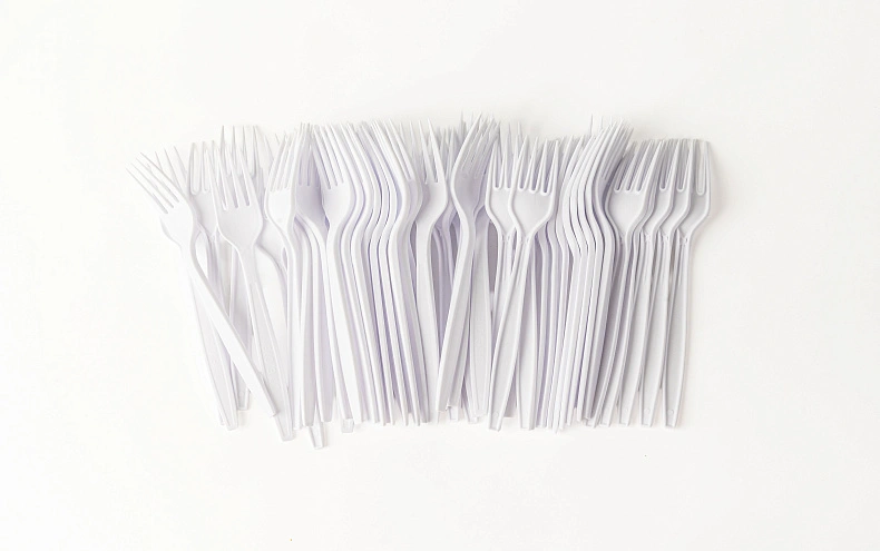 Набор вилок из кукурузного крахмала 18 см, 50 шт