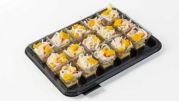 Салат «Крабовый» с кальмаром, 15 шт