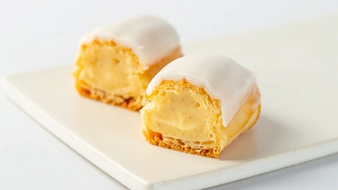 Набор ванильных эклеров, 8 шт