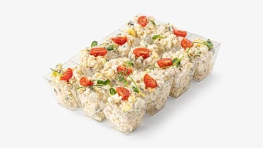 Салат «Столичный» с мясом цыпленка, 12 шт