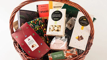 Набор «Праздничный» большой в корзине