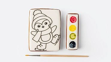 Набор из пряников для раскрашивания «Вкусная Акварель»