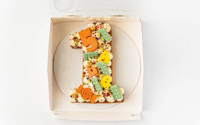 Торт «Цифра»