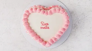 Торт «Розовое кружево»