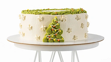 Торт «Новогодний с ёлочкой»