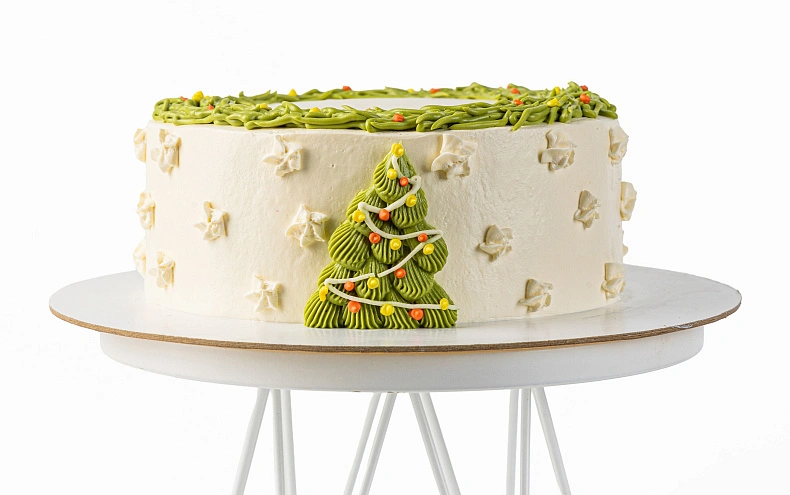 Торт «Новогодний с ёлочкой»