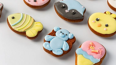 Набор пряников мини «Зверята», 30 шт