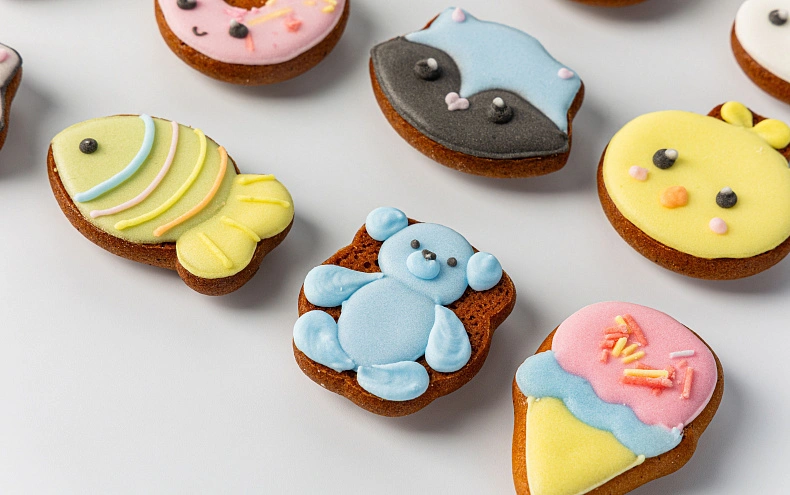 Набор пряников мини «Зверята», 30 шт