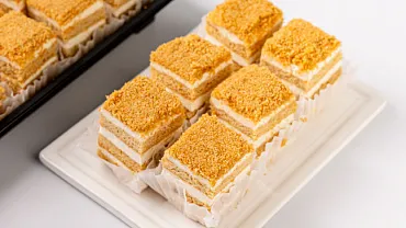 Пирожное «Медовик» мини, 20 шт