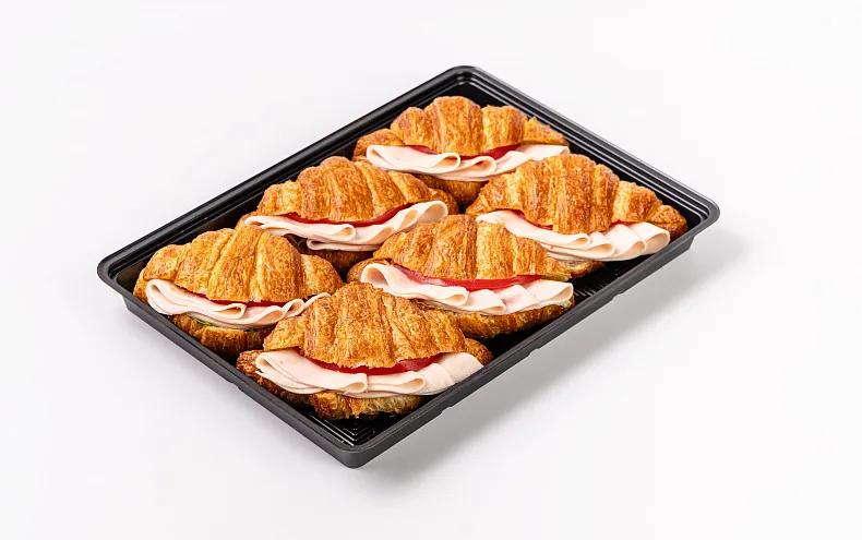 Круассан с индейкой и мягким сыром, 6 шт