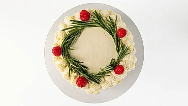 Торт «Тёплые узоры»