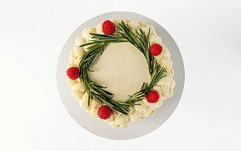 Торт «Тёплые узоры»