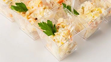 Салат «Оливье с курицей», 9 шт