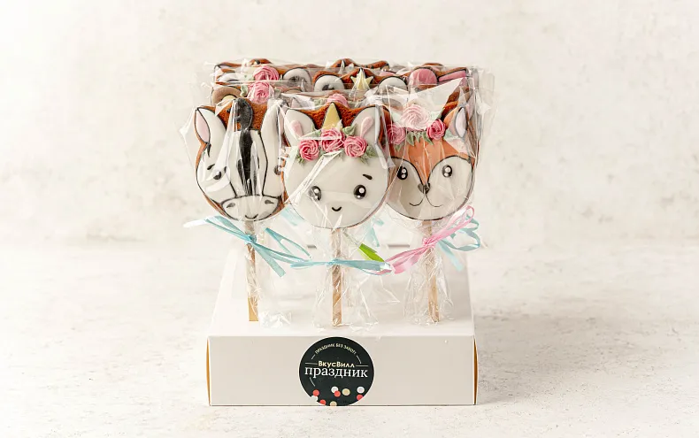 Пряники имбирные с индивидуальным дизайном, 12 шт