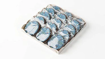 Пряники ручной работы с индивидуальным дизайном, на заказ, 15шт