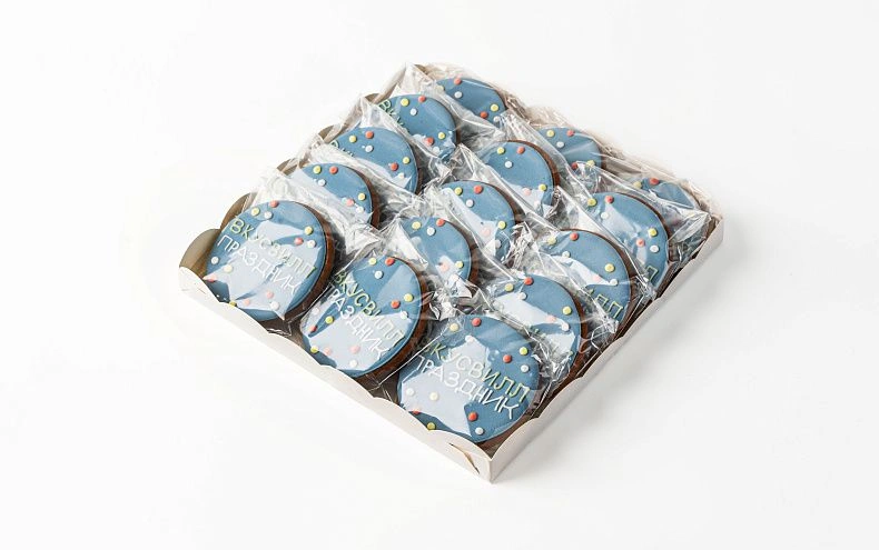 Пряники ручной работы с индивидуальным дизайном, на заказ, 15шт