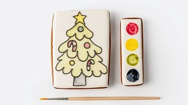 Набор из пряников для раскрашивания «Вкусная Акварель»