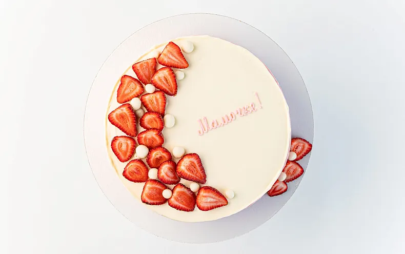 Торт «Клубничная мечта»